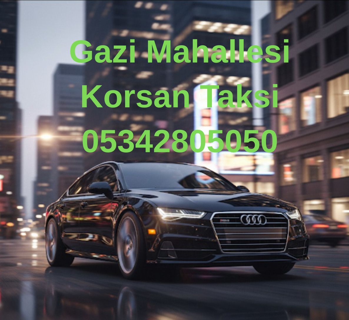 Gazi Mahallesi korsan taksi ile İstanbul’da hızlı, güvenli ve ekonomik ulaşım
