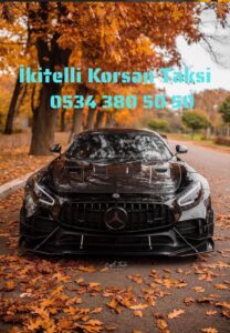 İkitelli bölgesinde hizmet veren korsan taksi aracı