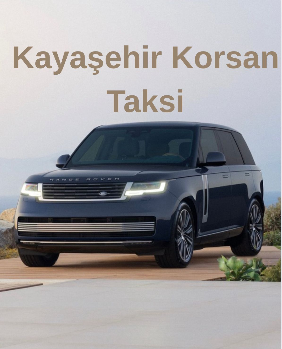 Kayaşehir’de hizmet veren korsan taksi araçlarının tanıtım görseli.